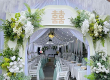 Trang trí cổng hoa Bình Dương