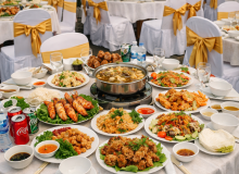 Nấu tiệc sinh nhật Phú Giáo