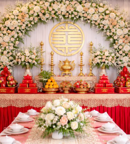 Trang trí gia tiên Bình Dương