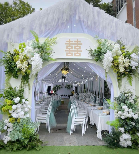 Trang trí cổng hoa Bình Dương
