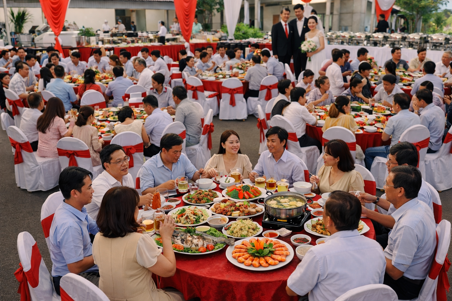 Dịch vụ nấu ăn Bình Dương