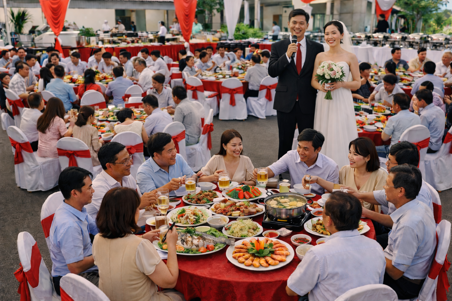 Dịch vụ nấu ăn Bình Dương