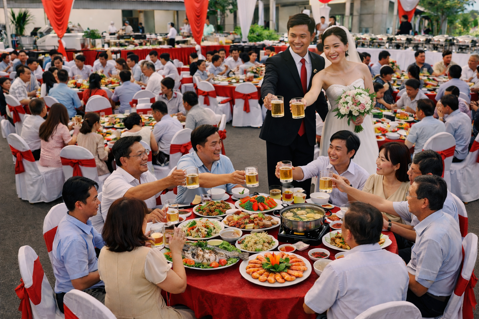 Dịch vụ nấu ăn Bình Dương