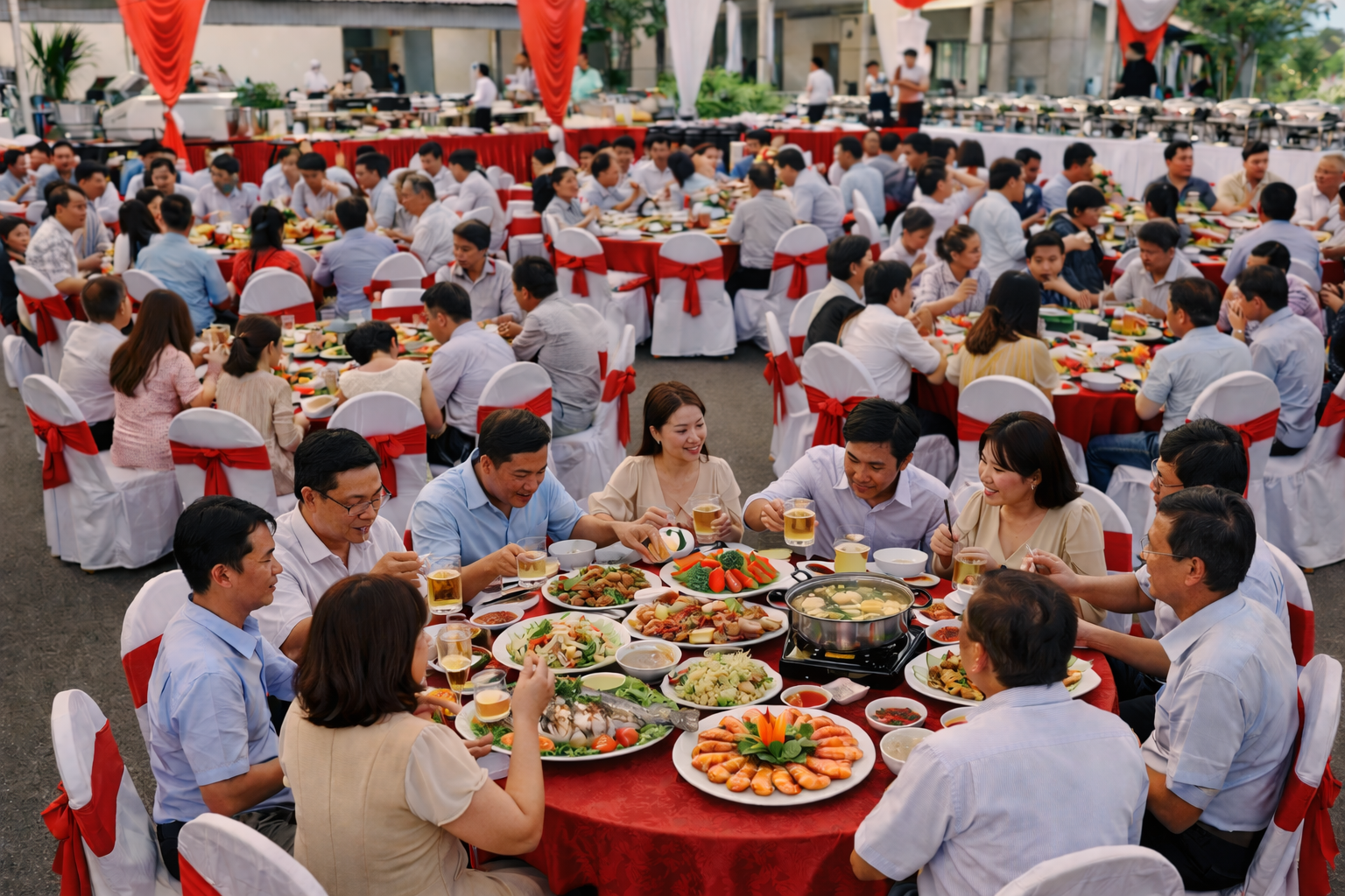 Dịch vụ nấu ăn Bình Dương