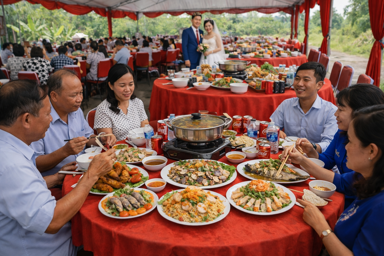 Dịch vụ nấu ăn Củ Chi