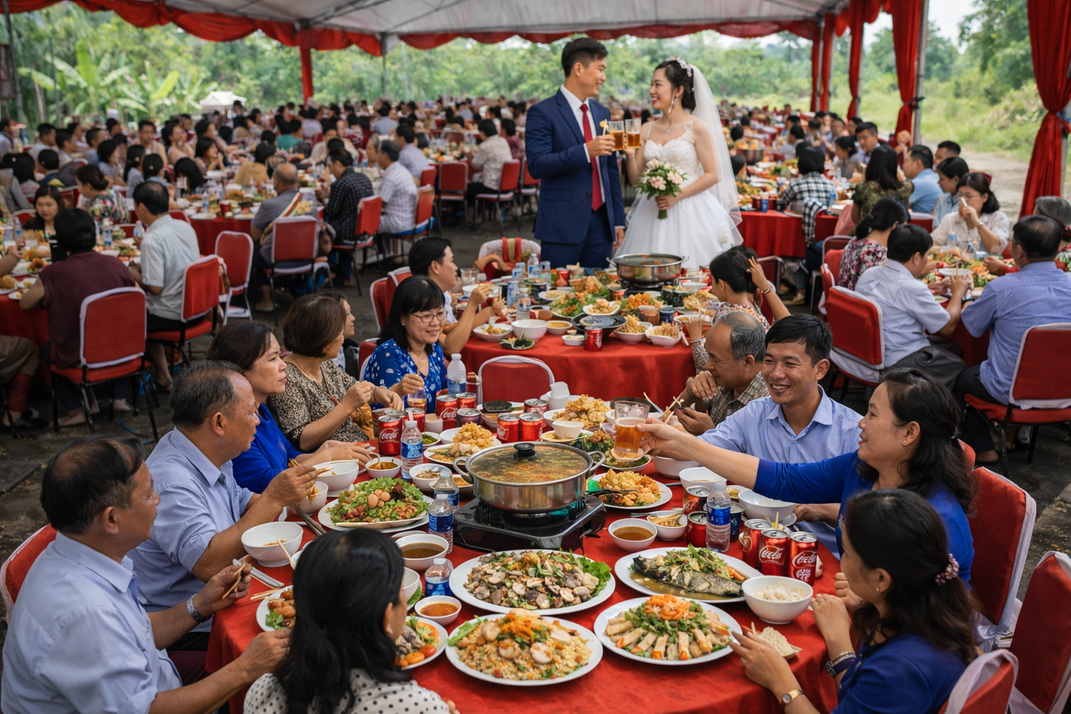 Dịch vụ nấu ăn Củ Chi