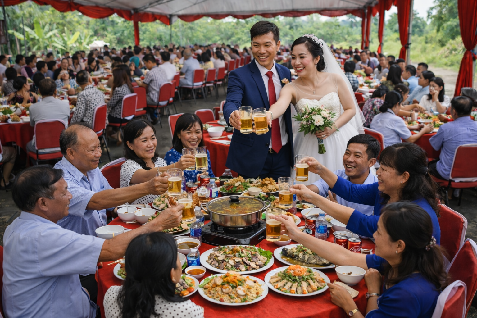 Dịch vụ nấu ăn Củ Chi