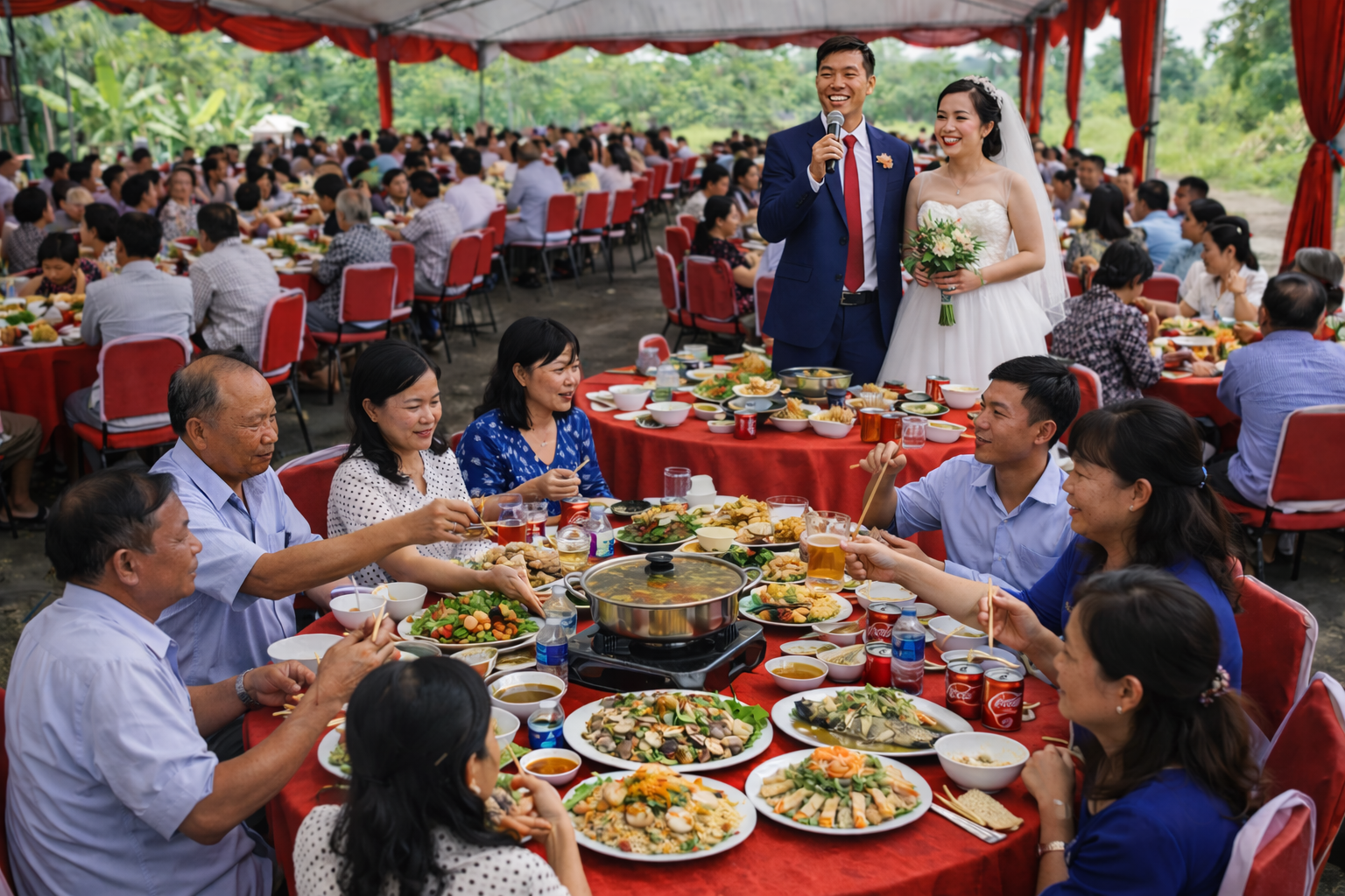 Dịch vụ nấu ăn Củ Chi