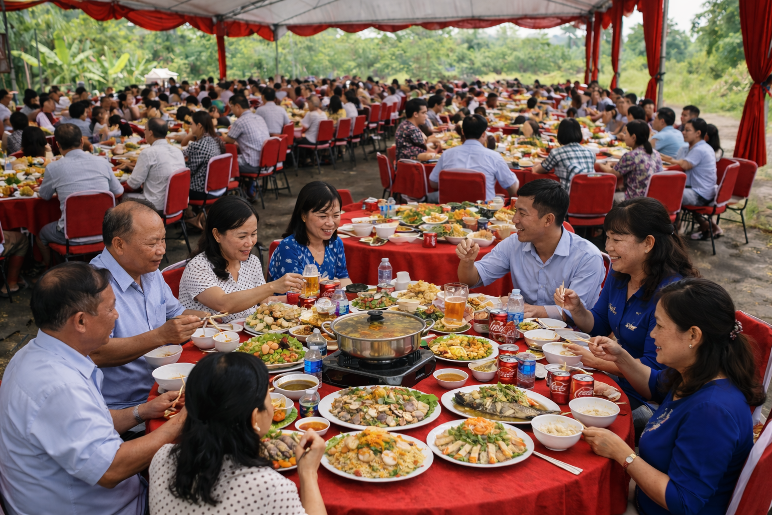 Dịch vụ nấu ăn Củ Chi