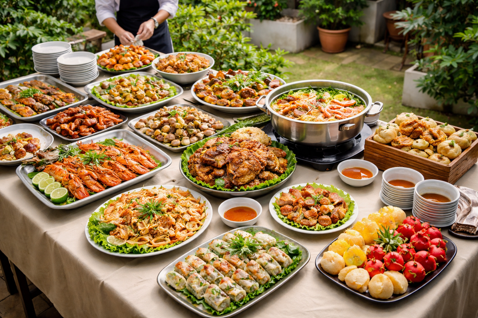 Dịch vụ nấu ăn HCM