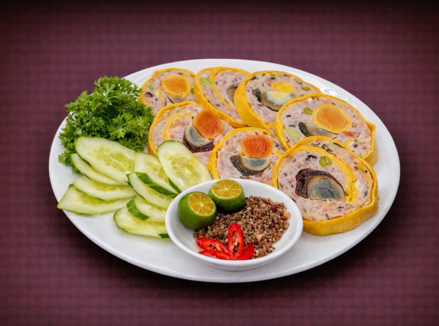 Chả cuộn ngũ sắc