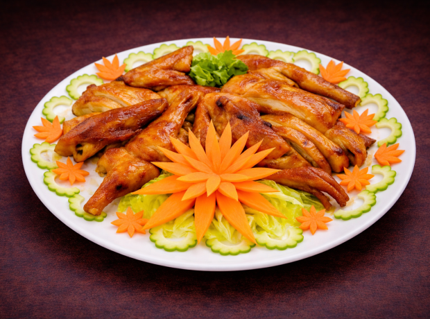 Gà nướng mật ong