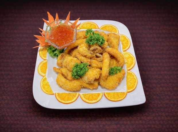 Mực chiên giòn