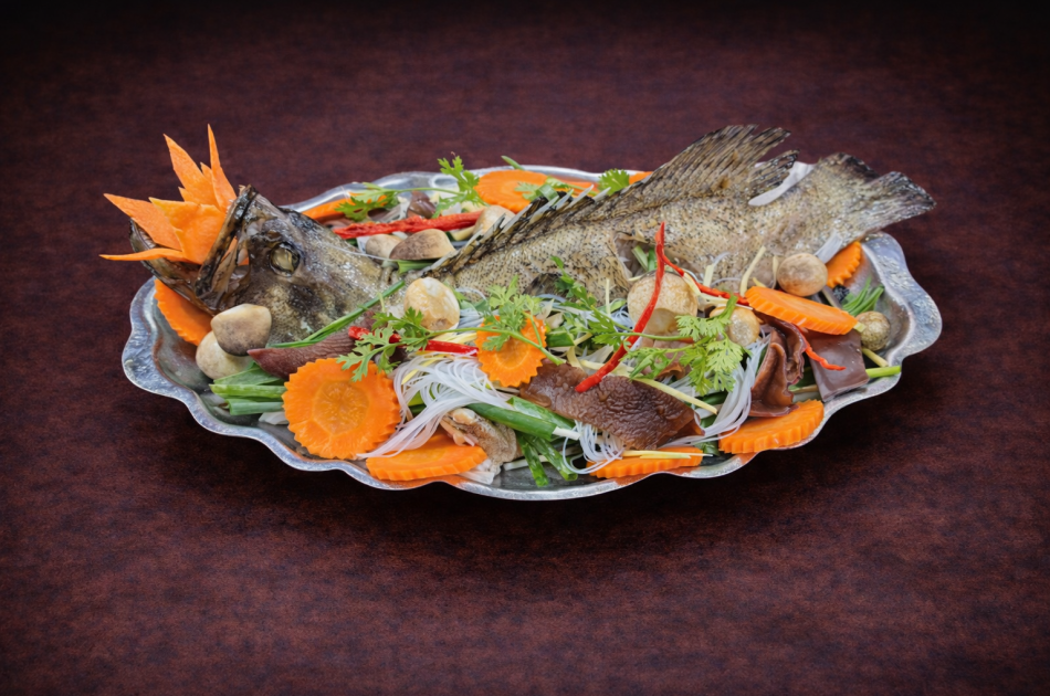 Cá bống mú hấp