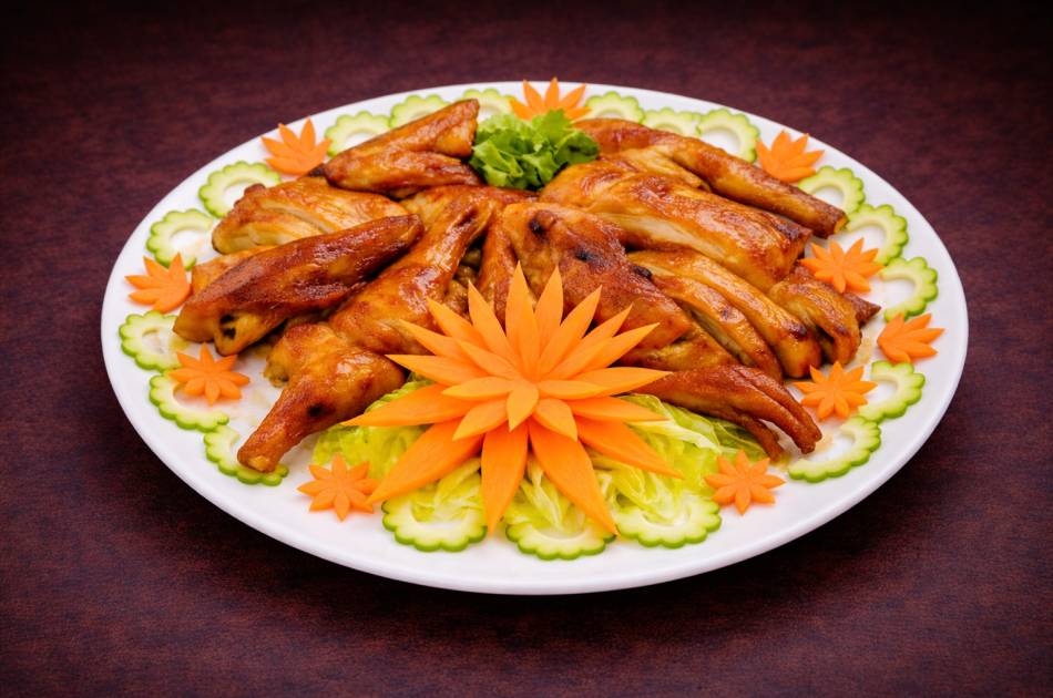 Gà nướng mật ong
