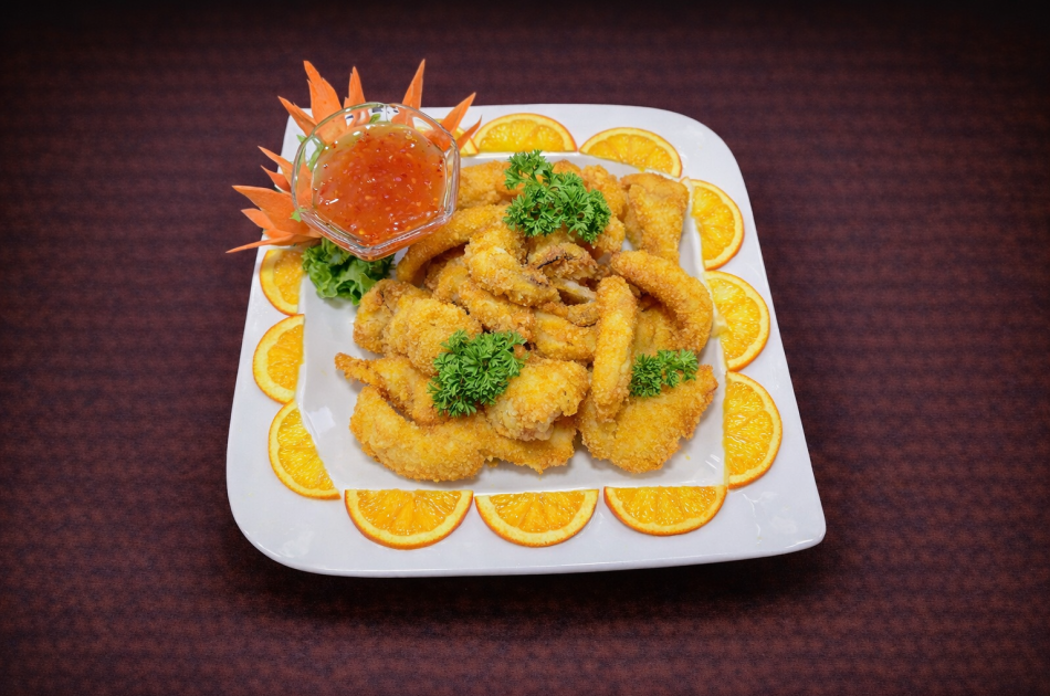 Mực chiên giòn