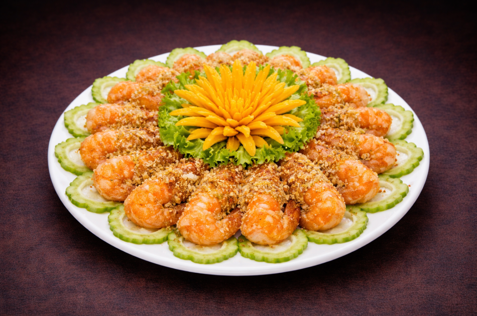 Tôm rang muối hongkong