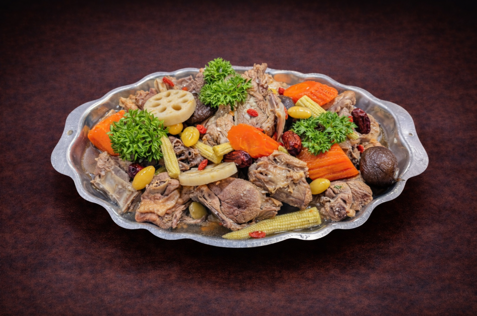 Vịt tiềm bát trân